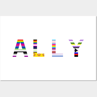 ALLY Posters and Art